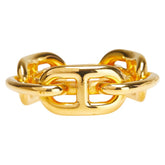 エルメス シェーヌダンクル スカーフリング ゴールド メッキ レディース HERMES 【中古】